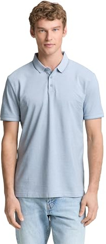 TOM TAILOR Denim Herren Basic Poloshirt