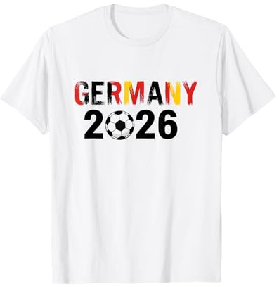 Deutschland 2026 Fußball Fan Trikot 2026 Deutschland T-Shirt