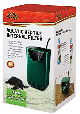 Zilla Aquatic Reptile Filtro Interno, 40 Gal