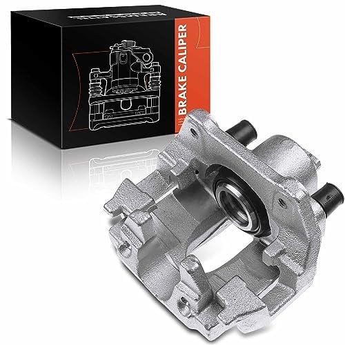Frankberg Brake Caliper Disc Brake Rear Right with Bracket (Hole spacing of the bracket 90mm) Compatible with XC90 I 275 2.4L-4.4L 2002-2014 Replace# 30639525