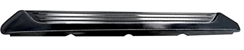 Asudaro Kofferraumschutzleiste Auto Spoiler Kantenschutz Auto-Stoßstangenschweller PVC Anti-Kollisions Aufkleber Einstiegsleisten Kantenschutz Bumper Trunk Aufkleber für Auto-Heckklappe,Schwarz