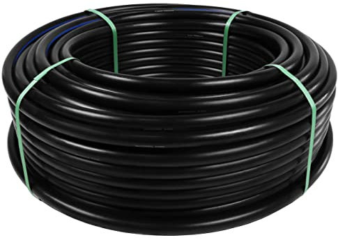 sarcia.eu Tuyau d'irrigation/Irrigation PE Noir 25mm PN6 Made in Poland 50m