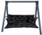 Waterproof Outdoor Palettenkissen | Hollywoodschaukel Auflage | Bankauflage | Sitzkissen and Rückenkissen | Pallettenpolstern | Lounge Kissen Outdoor 180 x 110 cm(180x60x50 cm) Inkl. 2 kissen Schwarz