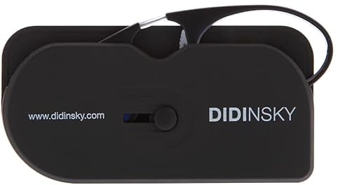 DIDINSKY - Lesebrille für Damen und Herren | Kompakt, Leicht, Randlos | Ideal für Reisen, Produkt-Etiketten Lesen | Unisex, Bequem | Mit Klebestreifen zur Befestigung. GraphiteBio +2.5 - ORSAY