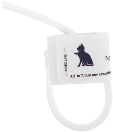 Mipcase Blutdruckmanschette Zubehör Für Veterinärmessgeräte Manschette Für Blutmessgeräte Tierarztbedarf Veterinärbedarf Blutdruck Oberes Band Blutdruckmessgerät Vlies Haustier