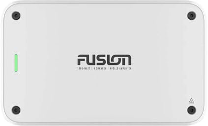Garmin FUSION APOLLO MARINE AMPLIFIERS, 6 CHANNEL MARINE AMPLIFIER (150-WATT RMS PER CHANNEL)
