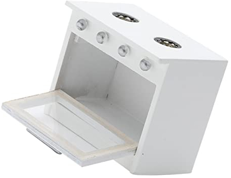 Abaodam 1 Pc Table de Cuisson à gaz pour Maison de poupée poupées Miniatures Mini réchaud à gaz Jouets des modèles modèle de Meuble Outil de Cuisine Miniature en Bois Meubles Poêles à gaz