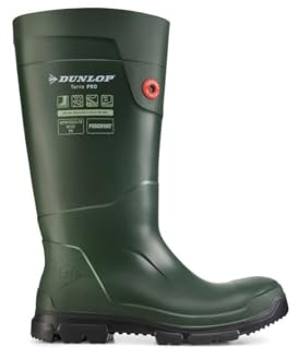 DUNLOP Protective Footwear, LJ0KL01, Purofort TerraPRO Full Safety, Verde/Nero, Taglia 42 EU