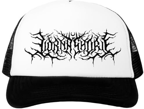 Oldrytee Lorna Shore Logo Kinder-Baseballkappe, Weiß, Verstellbar, Unisex