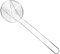 AUTSUPPL Stainless Steel Colander Hot-Pot Strainer, Long Handled Mesh Sieve for Noodles, Dumplings, and Oil, Silver, 17.1 X 5.4 X 1.6 Inches
