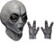 iFCOW Alien Head with Gloves Full Head Anime Movie Costume Creepy Halloween Creepy Alien Costume for Cosplay Party