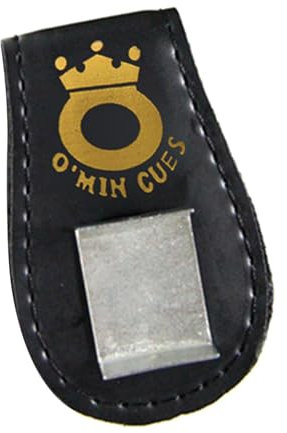 Generico Porta Gesso per Stecche da Biliardo | Borsa a in Pelle PU compatta,Portatile Magnetico Clip da Cintura Porta Gesso Bastone da Piscina Strumento di Precisione per Biliardo