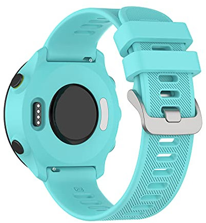 Garmcool 20mm Cinturino Compatibile con Garmin Forerunner 55 / Venu Sq/Venu Sq Music/Venu 2 Plus/Venu/Venu Sq 2 / Venu Sq 2 Music Cinturino Aqua Sportivo
