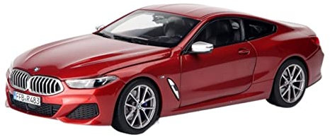 CHENXIAOLAN Miniaturmodelle Für BMW BMW 850i Orange Simulation Alloy Car Model Collection Ornaments 1 18 Fertigmodell