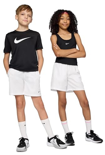 Nike Multi Dri-Fit DX5382-101 Training Shorts for Older Children (Boys), White/White/Black, XL