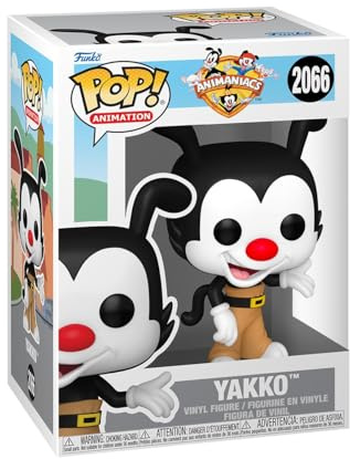 Funko POP! Animation: Animaniacs - Yakko | Offizielles Cartoon/Animation Merch - Vinyl Sammelfigur als Regal Deko - Geschenkidee zum Geburtstag für Fans und Sammler