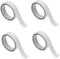 UKCOCO 4 Stück Reparaturband Maskierung Zeltplatz Reparatur von Leinwandbändern Isolierung Flicken für die Reparatur von Luftmatratzen starkes klebeband wasserdichtes klebeband Sport Weiß