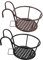 Mikikit 2piezas Soporte De Macetas Colgante para Balcón Estante Decorativo para Jardín y Terraza