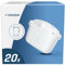 Wessper Filtro Acqua per Caraffa, Filtro dell'acqua a Carbone Attivo e Resina a Scambio Ionico, Cartucce Acqua Filtro di Ricambio Aquaphor, Amazon, Philips, Pearlco – 20 pezzi