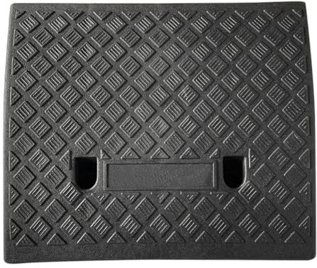 50X40X17cm Rampa Di Marciapiede PVC Rampa In Gomma Rampe Di Accesso Rampe Per Marciapiede Con Un'altezza Di 17-20 Cm In Gomma Resistente Per Auto, Roulotte, Rimorchi, Sedia A Rotelle