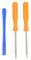 NUOBESTY 1Ensemble Kit Outils de Réparation Tournevis Outil de Pry pour Ouverture Manette de Jeu