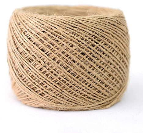 BgnEhRfL Seil, Schnur, Natürliches Juteseil, 50 m Gartenschnur, Hanfseil, Juteschnur, Juteschnur for Marine, Heimwerkerprojekte, Kunsthandwerk, Gewerbe, 50 m_14 mm(8mm)