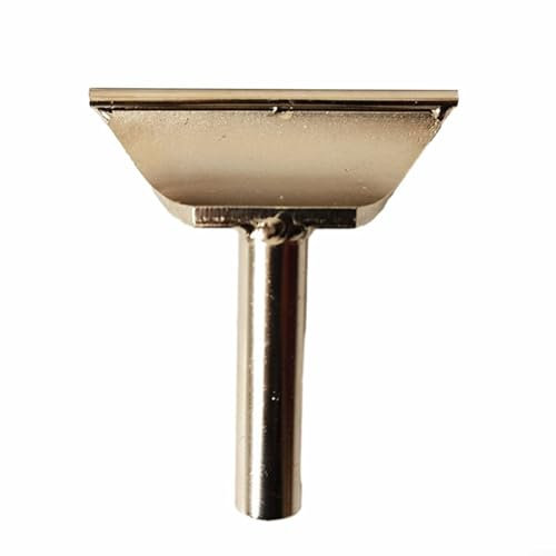 Drehbank-Werkzeugauflage 89mm Drehstahl-Halter aus Edelstahl für Holzdrechseln mit Austauschbarem Schaft 16mm/25mm Werkzeugständer für Holzbearbeitung(16mm)