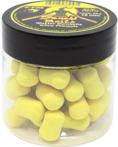 FTM Senshi Baits Senshi Baits Wafter Dumbells 10 mm Yellow Pineapple