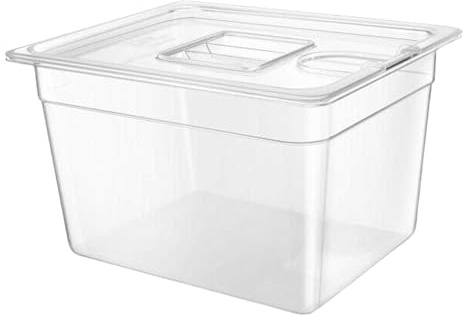 TSMORY Récipient de cuisson basse température essentiel pour la cuisine familiale, 12 L, parfait pour les amateurs de cuisine et la cuisine professionnelle