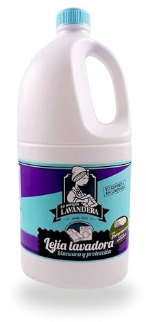 Lavandera Lejía Lavadora Blancura y Protección, Aroma Lavanda, 2 Litros