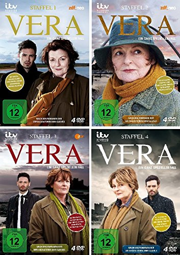 Vera: Ein ganz spezieller Fall - Staffel 1-4 im Set - Deutsche Originalware [16 DVDs]