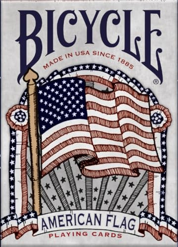 Bicycle Playing Cards 1036202 American Flag Kartenspiel, Small