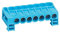 bornier arrivé - neutre - 7 x 25 mm2 - hager kn07n