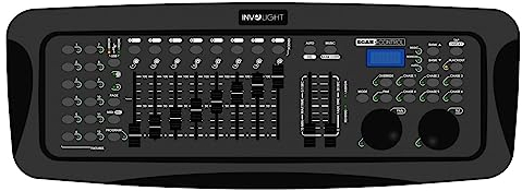 Involight ScanControl DMX-512 - Controller con 12 dispositivi con fino a 16 canali DMX, per yogheels, USB