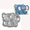 ZHYF 25,4 cm Aluminium-Legierung Backform 3D Elefant Form Backwerkzeug Backform - Elefant