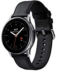 Samsung Galaxy Watch Active 2 (Bluetooth) 44mm, Stainless Steel, Silver