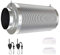 Vanleno 4inch Carbon Filter Odor Control with Australia Virgin Charcoal Two Prefilter 1 Pair Rope Hanger Included for Inline Duct Fan, Grow Tent, Hydroponics, Odor Scrubber