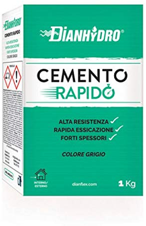 Cemento Rapido Kg 1 Dianhydro