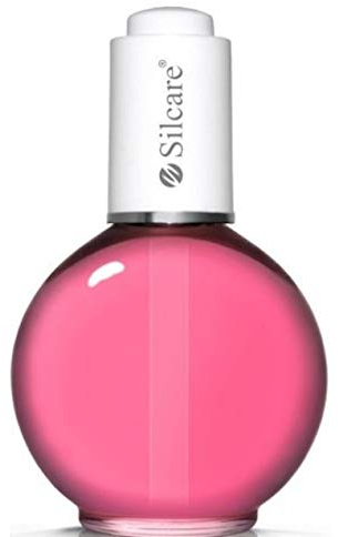 Silcare The Garden of Colour Cuticle Nail Oil - Raspberry Light Pink 75ml