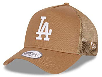 New Era Los Angeles Dodgers Tonal Mesh A-Frame Adjustable Trucker Cap - One-Size