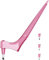 Utensili da taglio artigianali, lama in acciaio al carbonio rotante a 360 gradi (15°, 30°, 45°) Coltello da hobby per taglierina giroscopica. (Rosa)