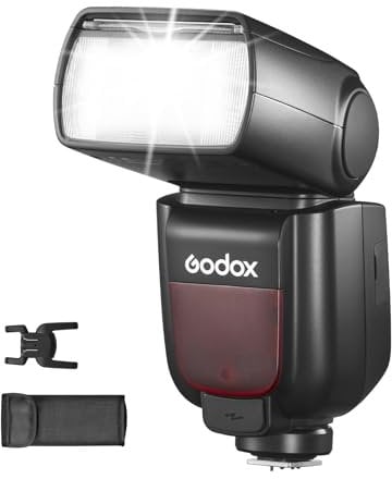 Godox TT685II-N Thinklite TTL Camera Flash GN60 Flash, 2.4G Wireless Transmission, TCM Function, 1/8000s High-speed Sync Flash, Compatible with Nikon D800 D700 D7000 D7100