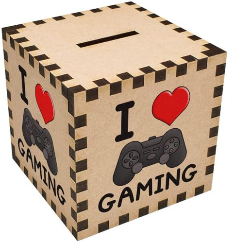 'I Love Gaming' Money Box/Piggy Bank (MB00094836)