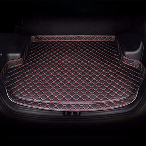 Angepasst Auto Leder Kofferraummatte für Volkswagen VW ID.4 Pure/Pro/New ID. 4 GTX, Wasserdicht Antirutsch Kratzfestem Interieur Kofferraumwanne Zubehör