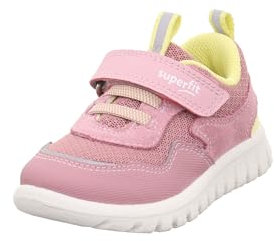Superfit SPORT7 Mini Sneaker, ROSA/GELB 5500, 26 EU