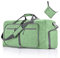 CORIOS Reisetaschen Duffle Bag für Herren/Damen 65L Faltbare Sporttasche Fitnesstasche Schwimmtasche Handgepäck mit Schuhfach Kabinenreisetasche Weekender Übernachtung Tasche Trainingstasche Hellgrün