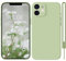 HGH für iPhone 12 Hülle Silikon mit Lanyard, Handyhülle für iPhone 12 Case Ultra Dünne Rundumschutz mit Weichem Microfiber-Innenfutter Stoßfeste Kratzfest Schutzhülle 6.1 Matcha-Grün