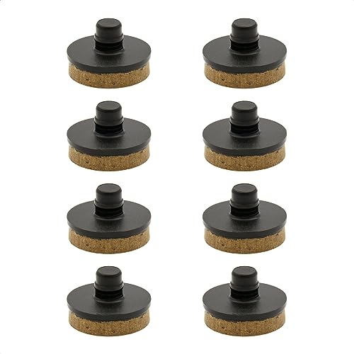 Wagner QuickClick® Filzgleiter Möbelgleiter Stuhlgleiter - 8er-Set Ersatzgleiter austauschbar ersetzbar - Spezialfilz SYNO - Durchmesser Ø 15 mm für Basis SMART - Made in DE - 15788600