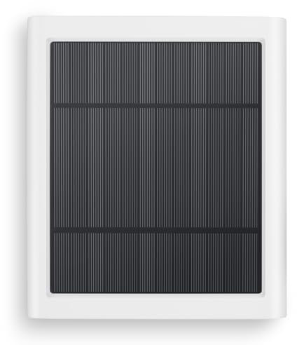 Solar Panel for Ring Camera, 4W Solar Charger Compatible with Ring Spotlight &Stick Up Outdoor Cam Battery, 10ft Long Cable with USB-C to Ring Barrel Plug Adapter