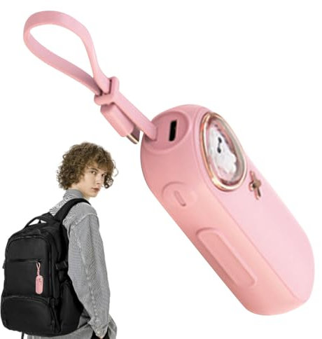 Small Powers Bank - Power Bank da viaggio, Slim Powers Bank | Caricabatterie USB C da 5000 mAh, caricabatterie ultra compatto a ricarica rapida, caricabatterie leggero ricaricabile per ricarica